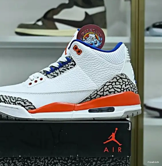 RETRO AIR JORDAN 3 'KNICKS' 0404